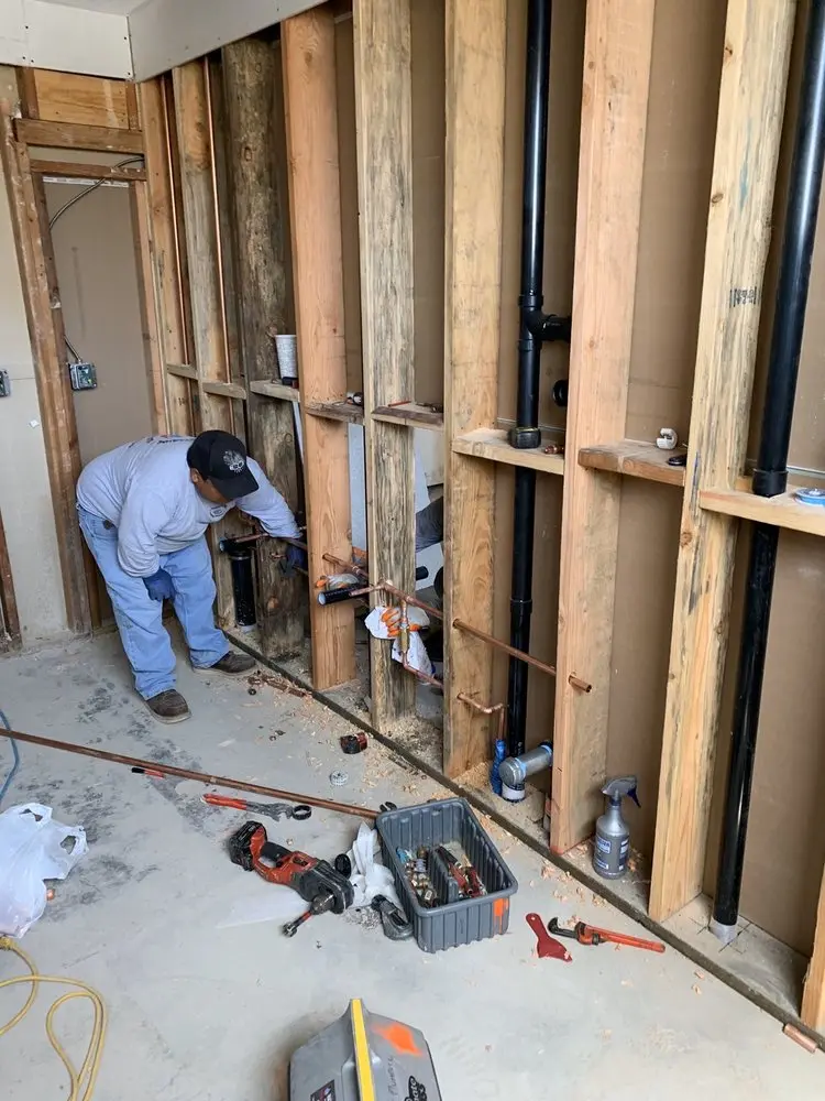 Commercial rough-in plumbing for Commercial Plumbing in West Cocalico